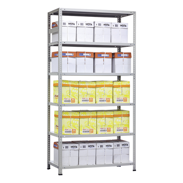 Металлический стеллаж MS Standart 1850х1000х300 4 полки